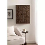 Meuble mural en bois Kate and Laurel Galliene, 22x7x28 Naturel