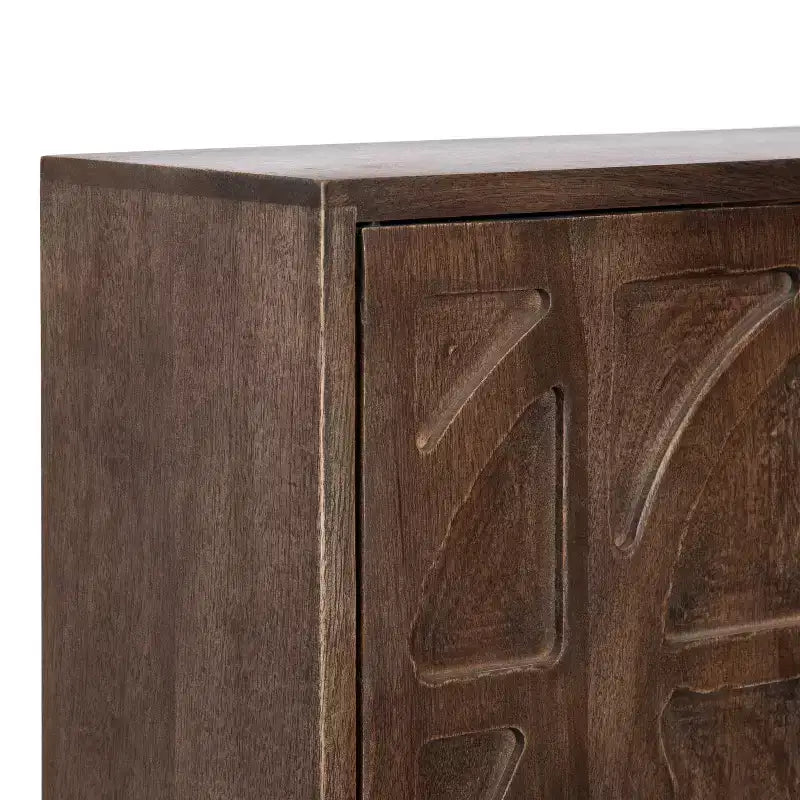 Meuble mural en bois Kate and Laurel Galliene, 22x7x28 Naturel