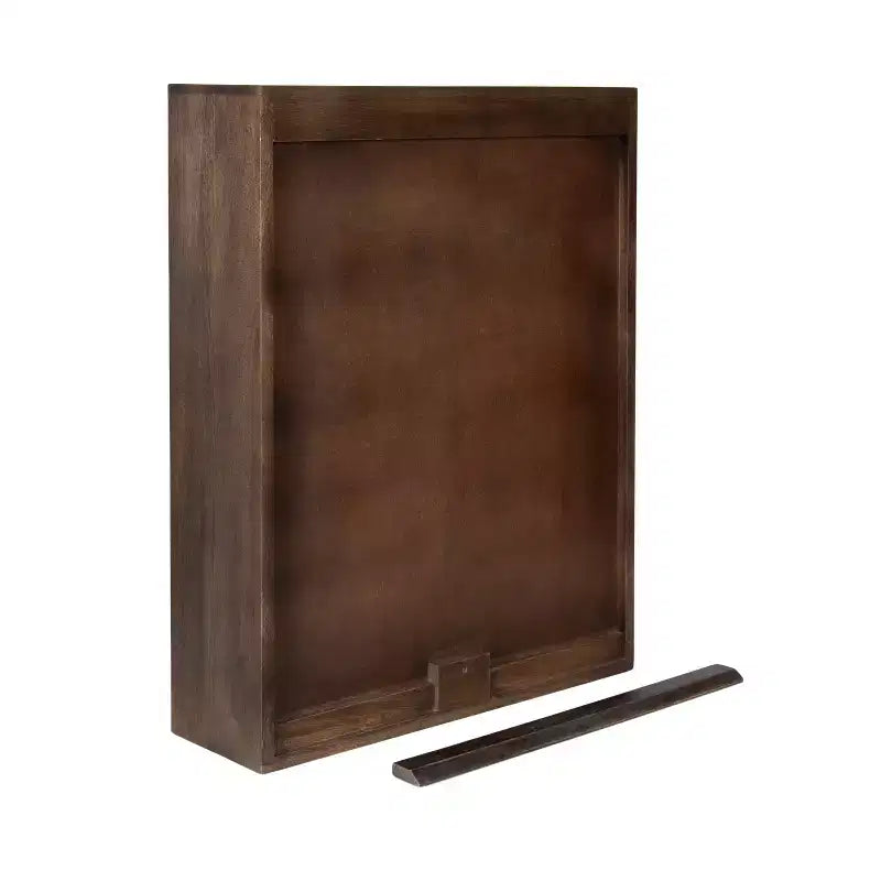 Meuble mural en bois Kate and Laurel Galliene, 22x7x28 Naturel