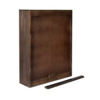 Meuble mural en bois Kate and Laurel Galliene, 22x7x28 Naturel