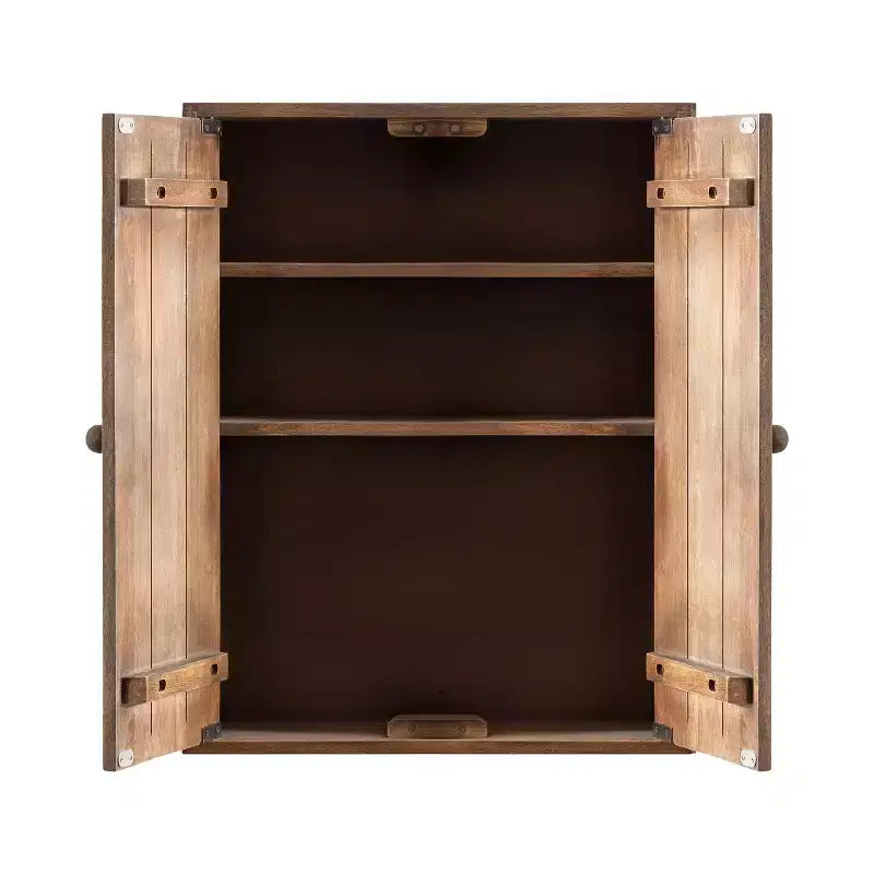 Meuble mural en bois Kate and Laurel Galliene, 22x7x28 Naturel