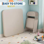 Ensemble table et chaises pliantes 5 pièces pour enfants, ensemble de meubles de bureau et de salle à manger pour tout-petits, pour crèche, salle de jeux, salle de classe et maison