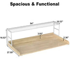 GDLF Protection de comptoir pour laveuse-sécheuse avec étagère de buanderie, 27,55 P x 54 L