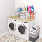 GDLF Protection de comptoir pour laveuse-sécheuse avec étagère de buanderie, 27,55 P x 54 L