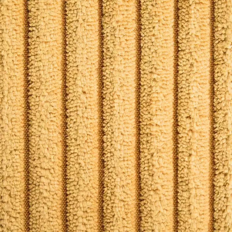 Christopher Knight Home Tariq Pouf carré moderne en bois rembourré en velours côtelé