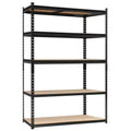 Heavy Duty 5-Tier Metal Storage Rack, 2000 lbs Capacity Adjustable Utility Shelving, 48W x 18D Steel Organizer for Garage, Pantry,Kitchen,Warehouse