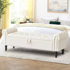 furniliving 63 Banc ottoman avec rangement