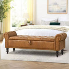 furniliving 63 Banc ottoman avec rangement