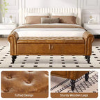 furniliving 63 Banc ottoman avec rangement