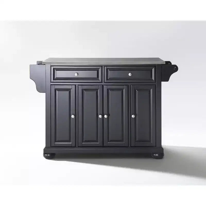 HomeStock avec îlot de cuisine avec porte et étagères