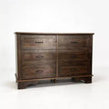 Crescent Moon Rectangular Six-Drawer Chest
