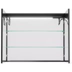 Armoire à pharmacie FAMYYT 40 po L x 32 po H en aluminium avec miroir, éclairage fluide, intensité réglable, anti-buée