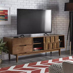 Meuble TV large Chasin 70 - Marron - iNSPIRE Q