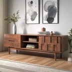 Meuble TV large Chasin 70 - Marron - iNSPIRE Q