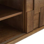 Meuble TV large Chasin 70 - Marron - iNSPIRE Q