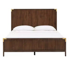 Julius Queen Bed - Walnut - iNSPIRE Q