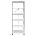 Origami RB-03 6 Shelf Open Styled Home Organizational Deco Rack Bookshelf