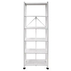 Origami RB-03 6 Shelf Open Styled Home Organizational Deco Rack Bookshelf