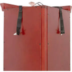 MAYEERTY Meuble de rangement de salle de bain en MDF étanche avec portes et étagères réglables Organisateur de produits de toilette