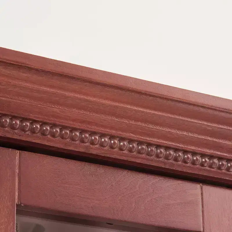 MAYEERTY Meuble de rangement de salle de bain en MDF étanche avec portes et étagères réglables Organisateur de produits de toilette