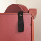 MAYEERTY Meuble de salle de bain au-dessus des toilettes, en MDF imperméable, 2 portes, 1 tiroir, rangement pour articles de toilette