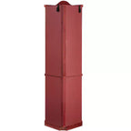 MAYEERTY Meuble de salle de bain au-dessus des toilettes, en MDF imperméable, 2 portes, 1 tiroir, rangement pour articles de toilette
