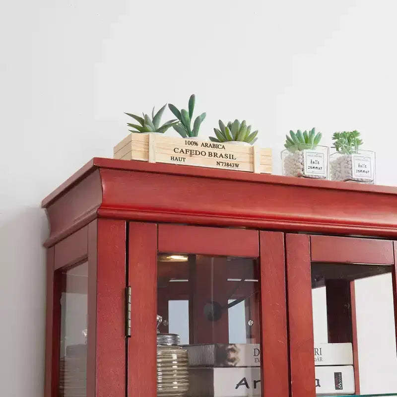 MAYEERTY Meuble de cuisine pour ustensiles MDF+Placage Bois 1 Porte Range-ustensiles Intégré