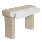 Console GDFStudio Ellington Modern 47.2 avec tiroirs cannelés