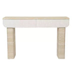 Console GDFStudio Ellington Modern 47.2 avec tiroirs cannelés
