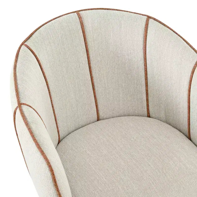 Christopher Knight Home Laleh Chaises de salle à manger pivotantes modernes en métal et bois avec dossier baquet (lot de 2)