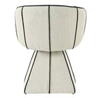 Christopher Knight Home Laleh Chaises de salle à manger pivotantes modernes en métal et bois avec dossier baquet (lot de 2)