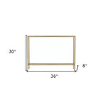 Console miroir HomeRoots de 36 po, argent et or