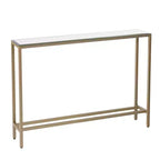 Console miroir HomeRoots de 36 po, argent et or