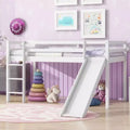 MAYEERTY King Bunk Bed Safety Rail Soft-Close Drawers Solid Rubberwood