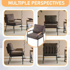 Karl Home 2 fauteuils d'appoint modernes pour le salon