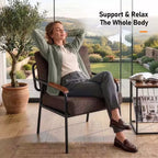 Karl Home 2 fauteuils d'appoint modernes pour le salon