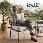 Karl Home 2 fauteuils d'appoint modernes pour le salon