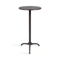 Kate and Laurel Henshall Metal Round Side Table, Bronze, 12x12x24