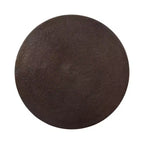 Table d'appoint ronde en métal Kate et Laurel Henshall, Bronze, 12x12x24