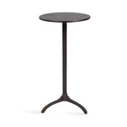 Table d'appoint ronde en métal Kate et Laurel Henshall, Bronze, 12x12x24
