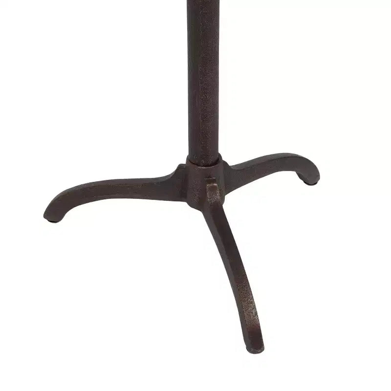Table d'appoint ronde en métal Kate et Laurel Henshall, Bronze, 12x12x24