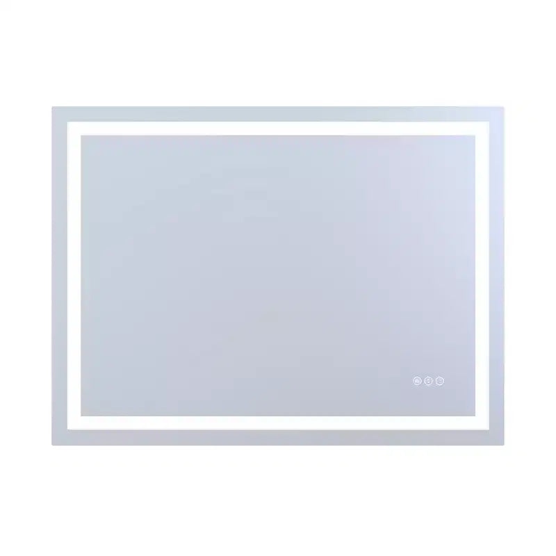 SUMERAIN 40x30 Miroir Mural de Salle de Bain Fonction Mémoire Anti-buée ETL 90CRI Miroir de Maquillage Verre Trempé