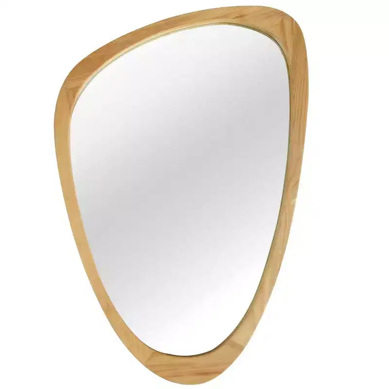 Miroir mural moderne de forme irrégulière 24 x 36, Miroir décoratif pour la maison, la salle de bain, la chambre à coucher - Panipeachy