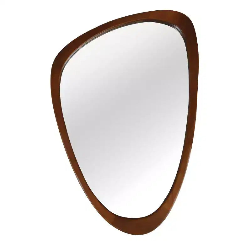 Miroir mural moderne de forme irrégulière 24 x 36, Miroir décoratif pour la maison, la salle de bain, la chambre à coucher - Panipeachy