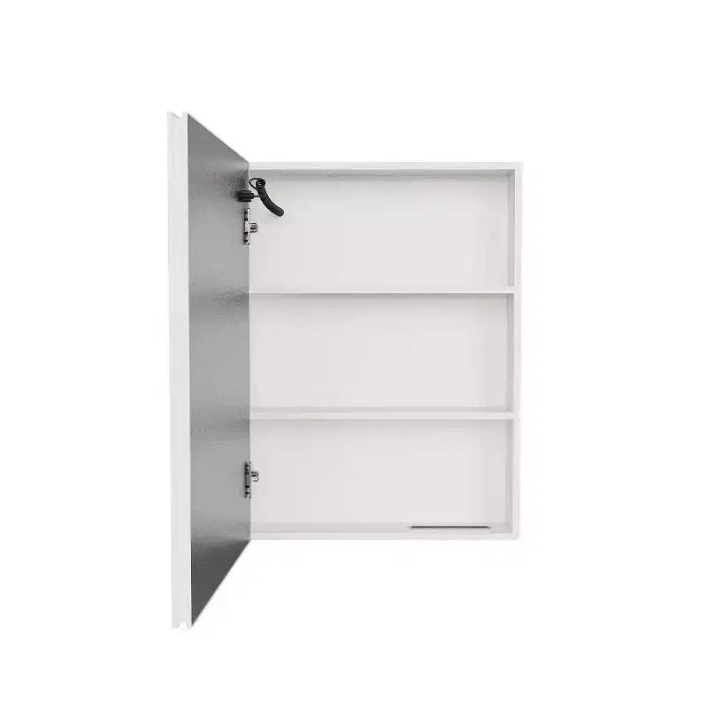 Armoire de toilette en aluminium FAMYYT de 66 cm (26 po) de large x 51 cm (20 po) de haut avec miroir et éclairage, antibuée, facile à installer