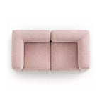 Canapé de salon moderne 2 places, canapé Bouclé Cloud avec assise profonde, canapé compact pour petits espaces de vie - Panipeachy