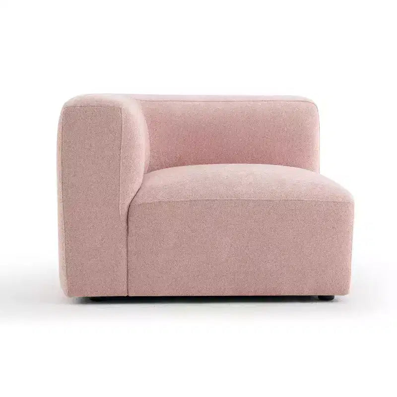 Canapé de salon moderne 2 places, canapé Bouclé Cloud avec assise profonde, canapé compact pour petits espaces de vie - Panipeachy