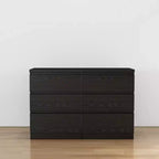Table de chevet fonctionnelle et élégante à 3 tiroirs pour chambre à coucher ou salon