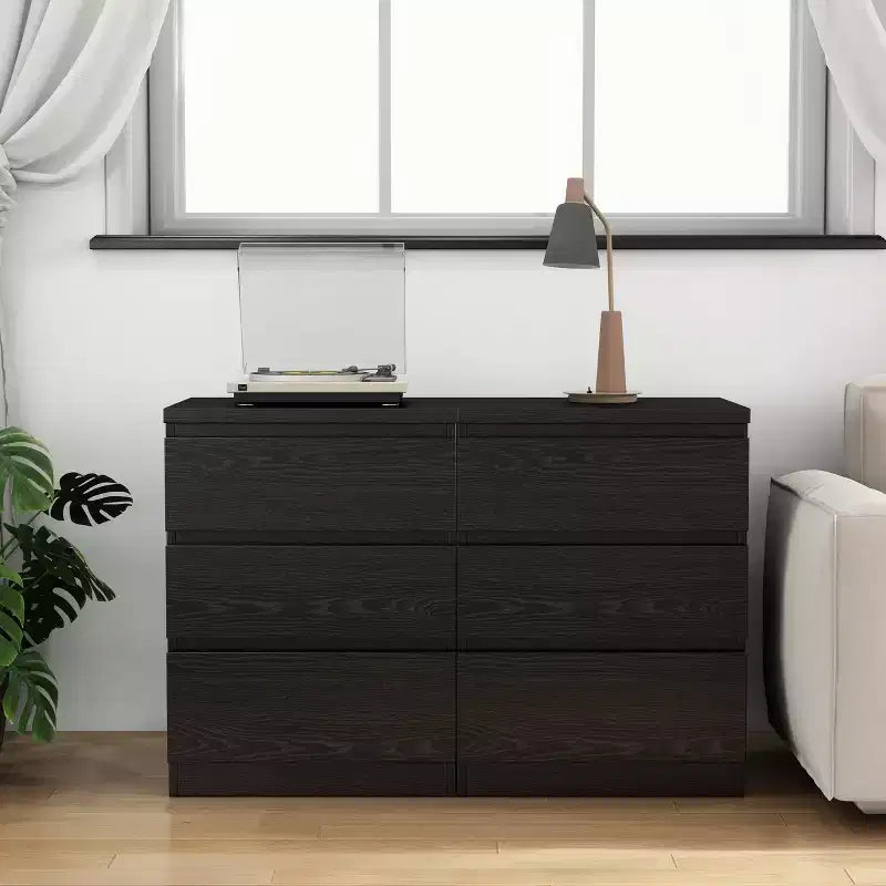 Table de chevet fonctionnelle et élégante à 3 tiroirs pour chambre à coucher ou salon
