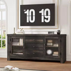 54 Buffet, Meuble de Rangement Autonome pour Cuisine, Salle à Manger et Salon, Finition Rustique